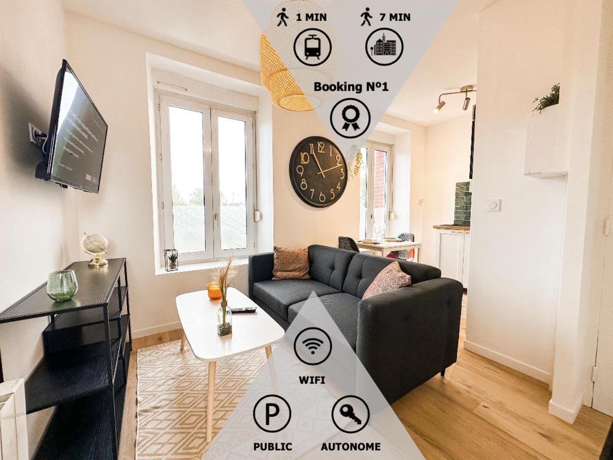 New: Agreable & Lumineux *Gare* Apartment Guingamp Exterior foto